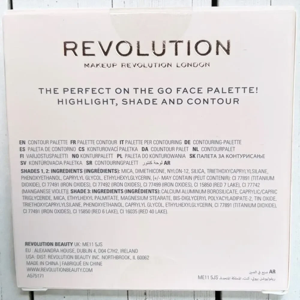 Makeup Revolution Contour Powder Compact - Deep Palette